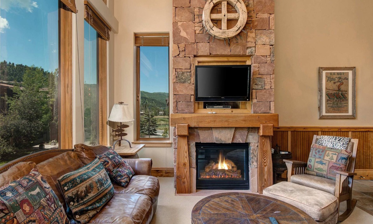Deer Valley Condo | Amazing condo with views, fireplace & close to everything