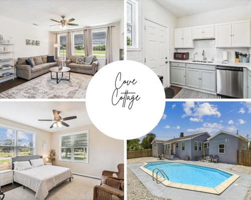 Bunkers Cove House | Blue Cove Retreat - 3 Bedroom wPrivate Pool. Sleeps 6. Quiet Community Close to Fishing Marinas.