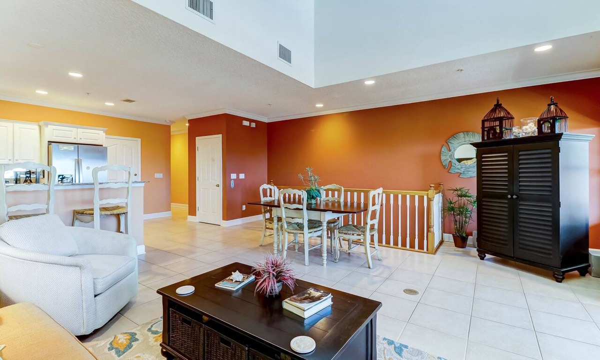 Ocean Cay Condo | DOG FRIENDLY! Luxurious and professionally decorated townhome across street from beach.