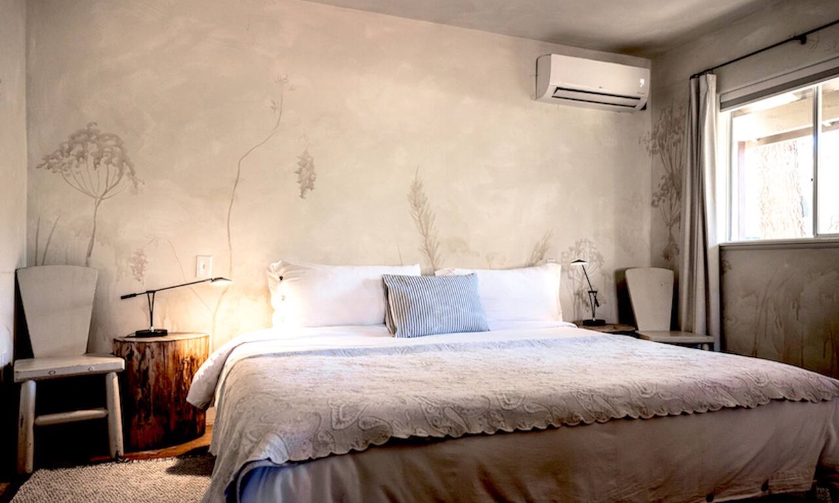 Cornville House | Enjoy our designer King Suite, nestled among the pines with premium linens, a deep soaking tub and lush gardens Experience the sunrise or sunset on the front patio in our wooden rocking chairs Close to Vineyards for Wine lovers 9 miles from