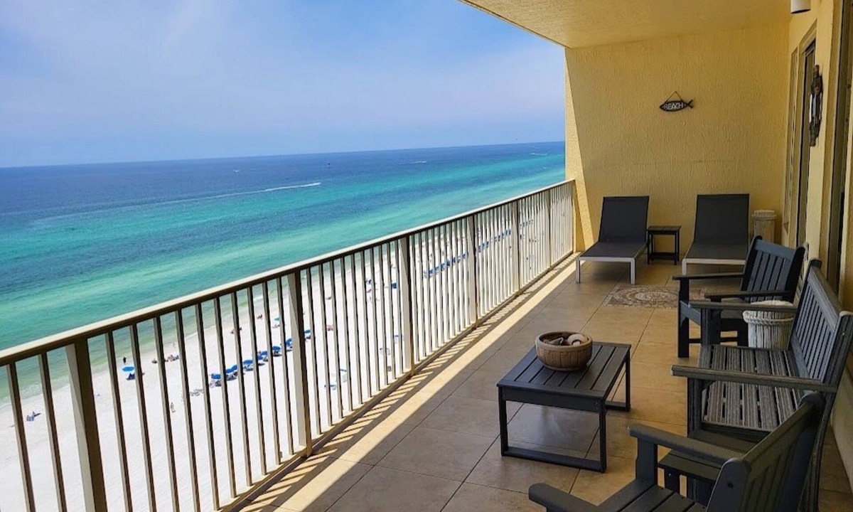 Thomas Drive Condo | Gorgeous 2 Bedroom, King Beds; Spectacular Gulf Views; Newly renoated