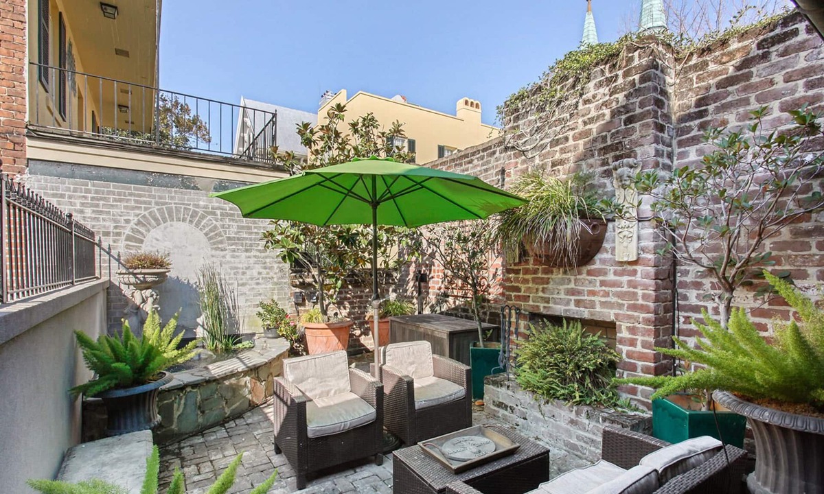 Historic Downtown Savannah House | Historic 2 Story Home w/Balcony, Parking on Calhoun Square by Lucky Savannah