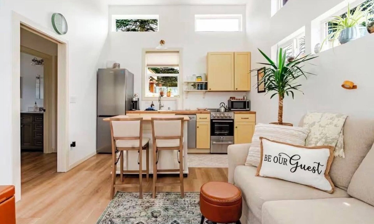 Monroe Cottage | Lovely 1-bedroom cottage with AC in charming Monroe Private outdoor patio