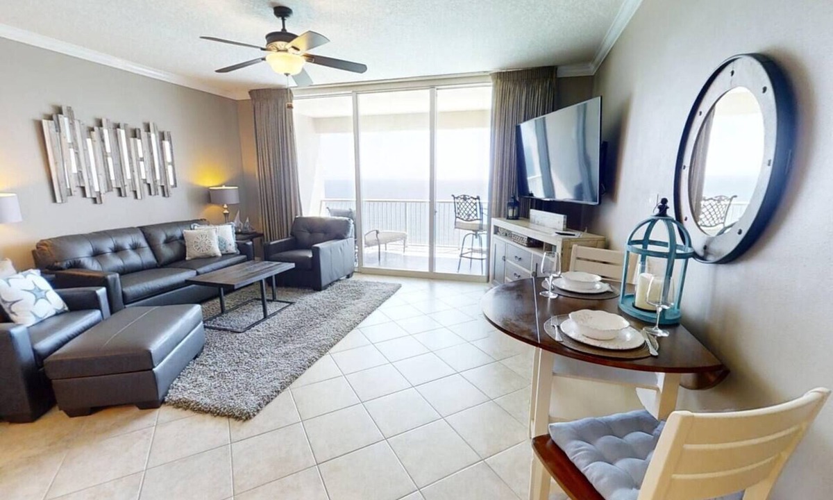 West Panama City Beach Condo | Luxury Beachfront Penthouse, 1 BR + Bunk Room, 2 BA and Free Beach Chairs