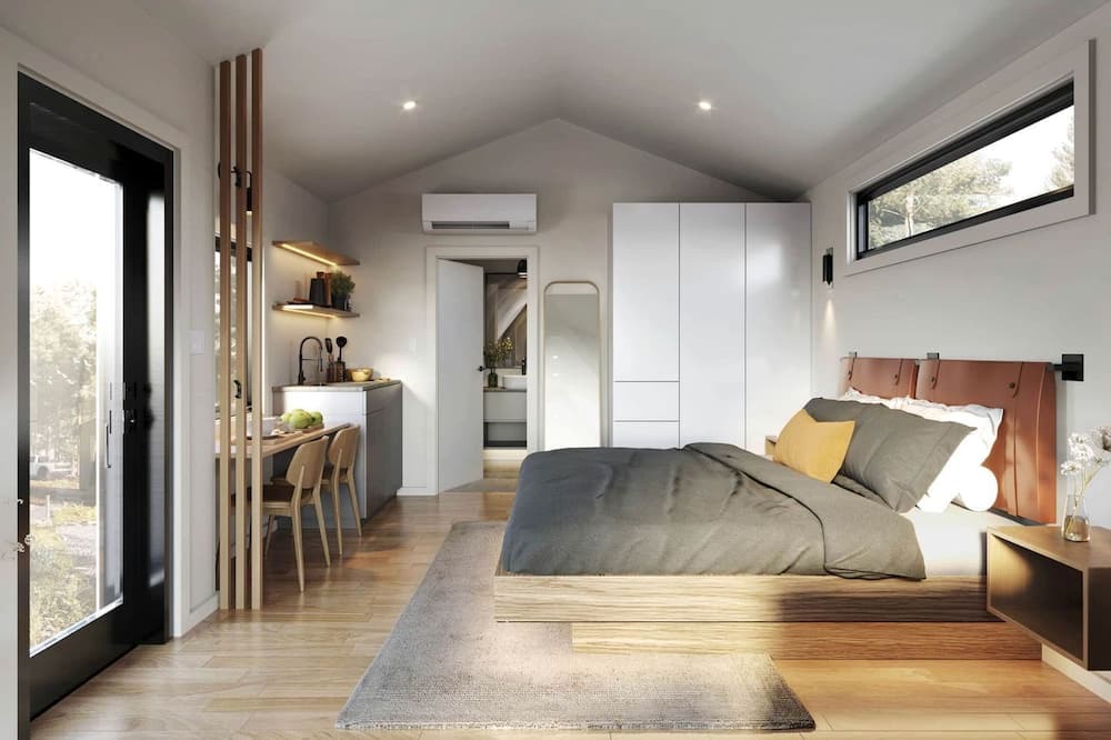 Pagosa Springs Cabin | Luxury Glass-Wall Cabin with Private Fire Pit near Pagosa Springs, Colorado