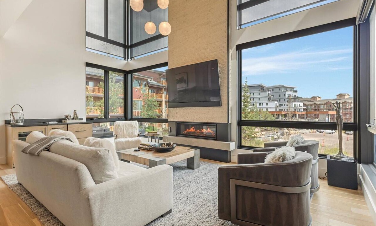 Park City House | Modern Canyons Retreat by InvitedHome | Hot Tub, Shuffleboard, Fireplace, Hiking