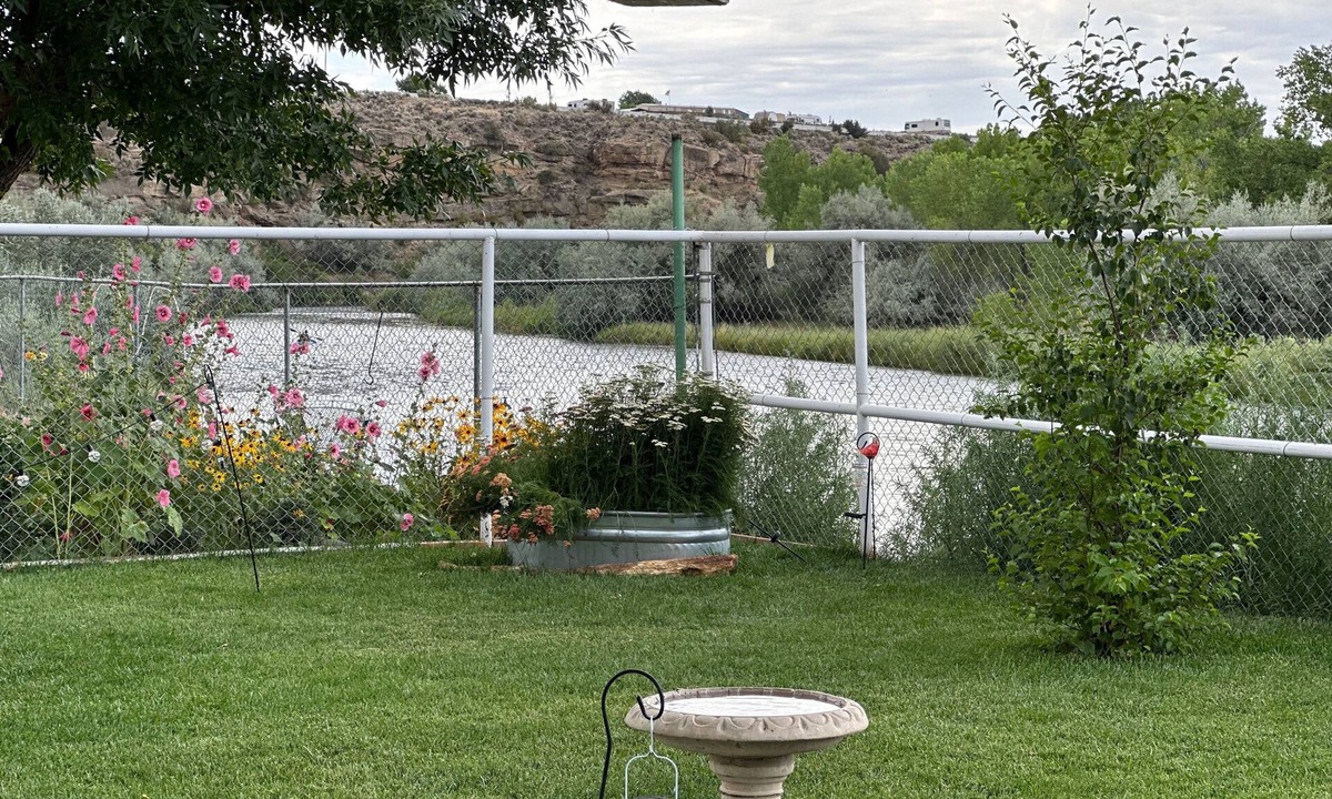 Navajo Dam House | Navajo Dam Cabin, River Front Fishing, Fully Equipped "Bear Cabin" Sleeps 1 - 6