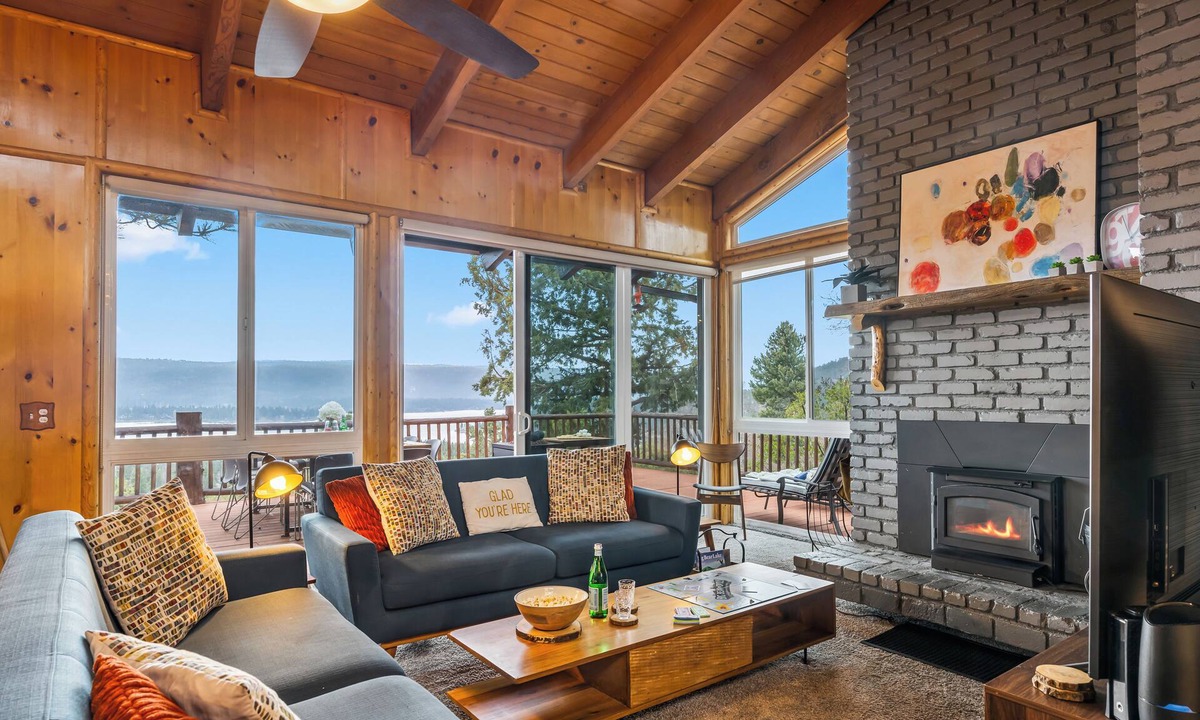 Fawnskin House | Panoramic Lake Views, Hot Tub, Game Room, Fire Pit | Lakeview Lodge by AvantStay