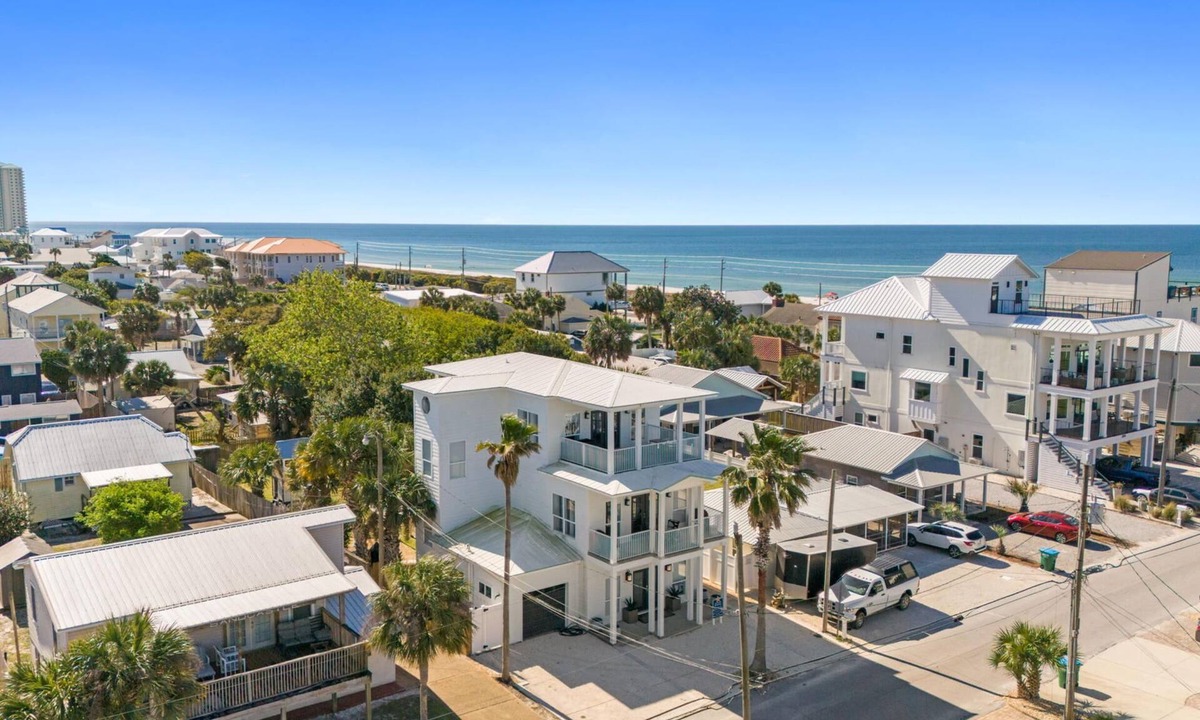 Laguna Beach House | PCB Pet-Friendly 5BR, 145 Steps to the Gulf: Hot Tub, Splash Pad, Sleeps 18