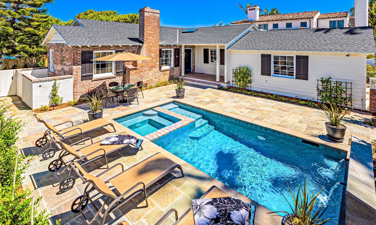 Beach Barber Tract House | Pool/Hot Tub/Pet Friendly/Walk To Beach