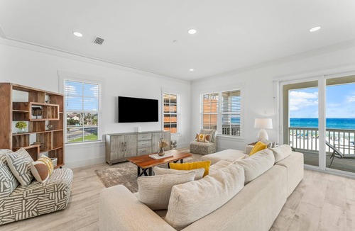 West Panama City Beach House | 2 Beachfront Homes - Whale Rested Family - 2 Private Pools, Sleeps 24
