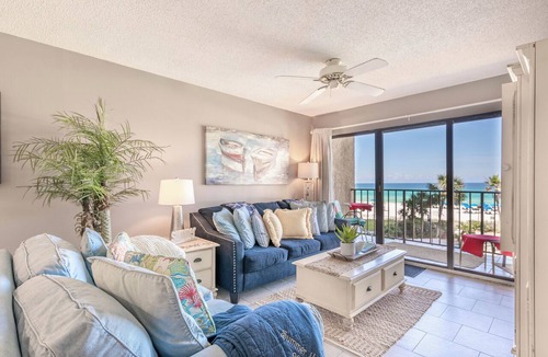 Biltmore Beach Condo | 2nd Floor Summerhouse Condo Directly On Gulf! Free Beach Chairs!