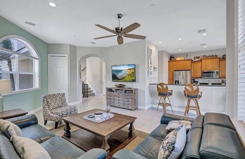 Siesta Key Village House | 4-bedroom townhome with pool and steps to beach close to village