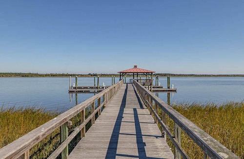 Brunswick House | 4 BR/ 2.5 BA Luxury Riverfront Home - Blythe Island w/ Boat Dock on 5 acres