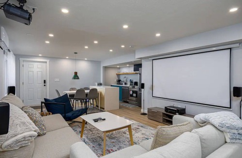Salt Lake City Apartment | 4BR 4BA w/Movie Theater Near SLC, Airport, Skis