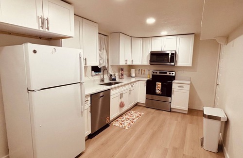 Taylorsville House | Basement Cozy Corner Be one of the first to stay in this comfortable space!