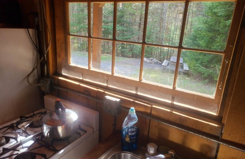 Jamaica Cabin | Cabin-Swim-Brook on Property-Views-Firepit-Woodstove-7 min to Stratton-Dogs OK
