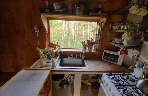 Jamaica Cottage | Cottage-Swim-Brook on Property-Views-Firepit-Woodstove-7 min to Stratton-Dogs OK