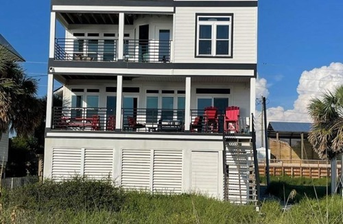 Port St. Joe House | Fabulous Modern Beach Front Home with Awesome View of the Sunset!