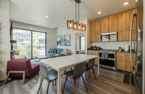 Park City Condo | Fun in Canyons Village-Pet friendly at Canyons Resort + Pool, Gym, and Game Room