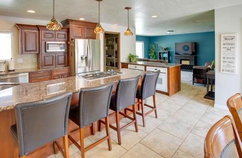 South Weber House | Hike, Golf, Ski & More: Family Home in South Weber