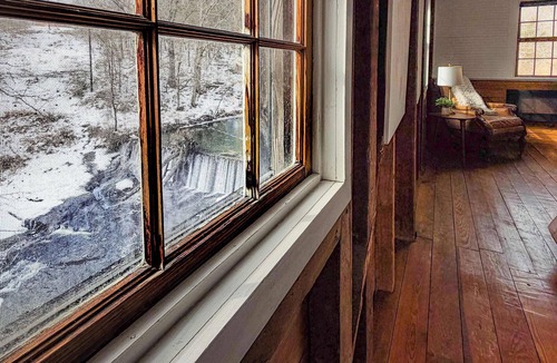 Westfield House | Historic Waterfall Mill with Hot Tub