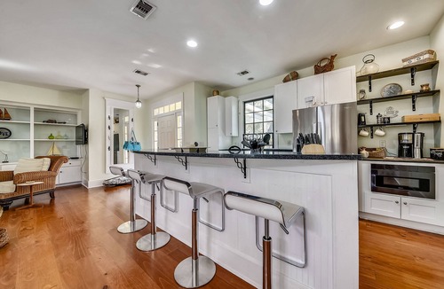 Melrose on the Beach House | JonBie Maison Deux Ocean view Cart included with booking