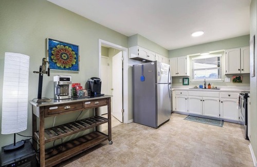 Seguin House | Lakefront Getaway with Kayaks, Fishing & King Bed