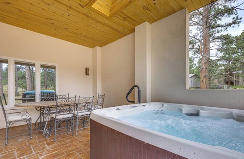 Colorado Springs House | Luxury Forest Retreat: Movie Room, Games, Hot Tub