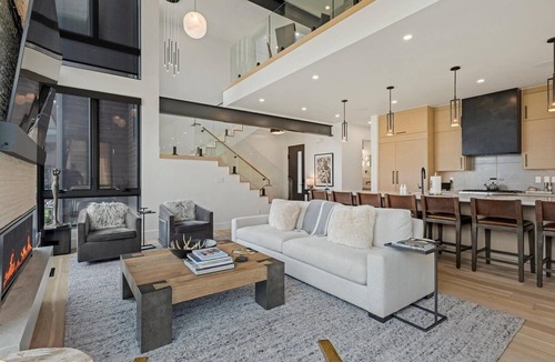 Park City House | Modern Canyons Retreat by InvitedHome | Hot Tub, Shuffleboard, Fireplace, Hiking