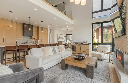 Park City House | Modern Canyons Retreat by InvitedHome | Hot Tub, Shuffleboard, Fireplace, Hiking