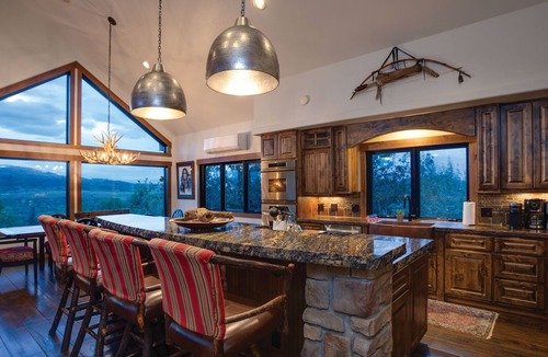 Steamboat Springs Ski Chalet | Moose Meadows Lodge: Huge Views, billiard room, massive great room, theater room