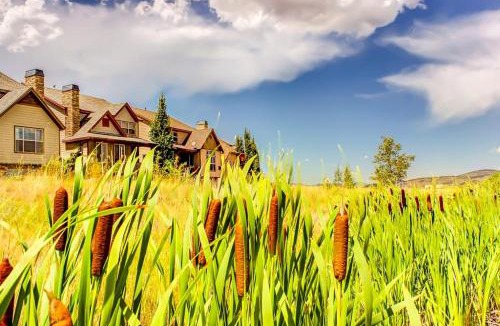 Bear Hollow Village House | Mountain home with pool private hot tub fireplace & fitness center
