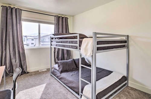 American Fork House | Mtn-View American Fork Townhome Near Utah Lake!