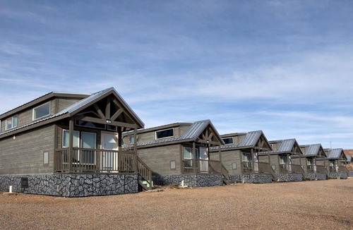 Page Cabin | Page Lake Powell Campground - Tiny Home King Room