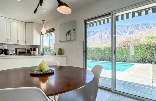 Canyon Corridor House | Professionally-Decorated Mid-Century Modern South Palm Springs Pool & Spa Home