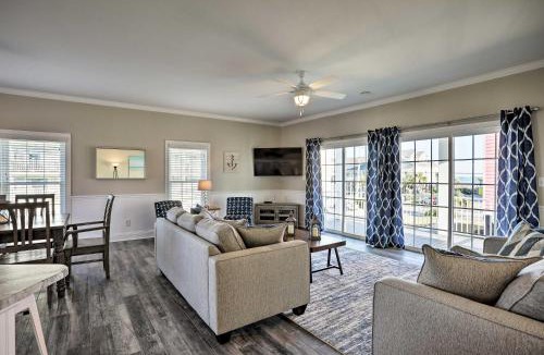 Garden City House | Spacious Murrells Inlet Hub w/Pool, Walk to Shore