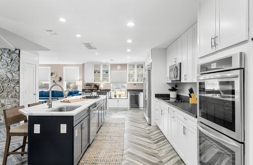 Panama City Beach House | Stunning beach retreat with backyard oasis + heated pool!