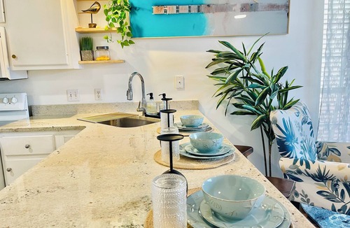 Panama City Beach House | Surfside Serenity@Bidawee! 1 Block from Prvt Bch Access and Peek-A-Boo Gulf View