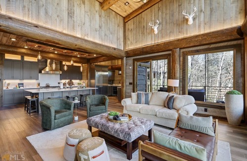 Epworth Cabin | Top 10 VRBO in U.S. Riverfront, Hot Tub, Sleeps 12, As seen on TV!