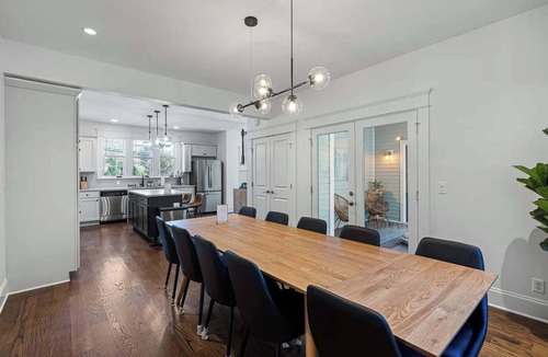 Lockeland Springs House | Walk to Five Points | 2 Patios + Private Garage | Close to Dining and Bars, Board Games, 10 Mins to Broadway, 24 Hour Hospitality
