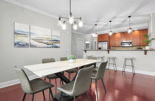 Old West Broad Neighborhood House | Walkable Historic District | 3BDR Group Getaway | The Juliette #205 by AvantStay