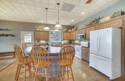 Garfield House | 'Water’s Edge': Home on Shore of Beaver Lake!