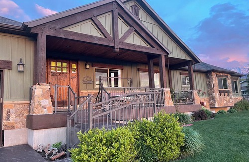 Utah County House | Welcome to your ultimate mountain escape at the base of a beautiful canyon.