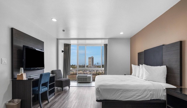 1 King Bed|Nsmk|Micfridge|View