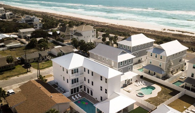 604 Anemone LUX beach mansion! Sleep 37 Lap Pool & Golf ⛳️🏝️☀️ 21+ to book!
