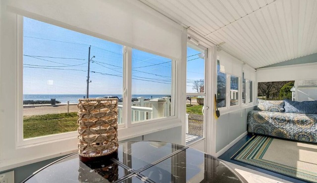 Beach Front Bungalow steps from the Chesapeake Bay located in Rock Hall MD. in Rock Hall