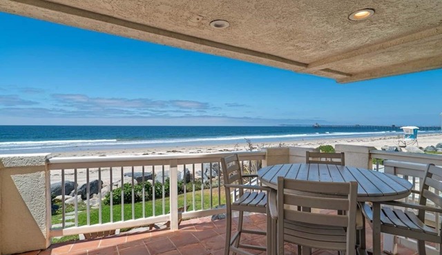 Beach Front Condo with Amazing Views. DOD, Military, North Island Per Diem in Imperial Beach