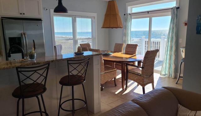 Beachfront home with beautiful view of beach and ocean. in Port St. Joe