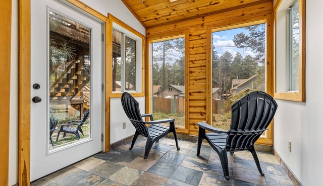 Charming Retreat with Sunroom & Spacious Deck